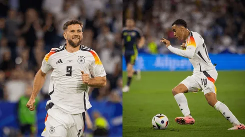 Musiala ou Füllkrug conseguem manter a artilharia até o fim da Euro 2024? (Fotos: Moritz Müller / Alamy Stock Photo)