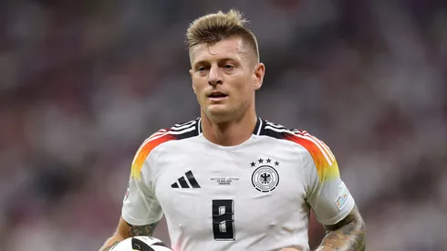 Alemanha de Toni Kroos empata e Hungria tira a Escócia da Eurocopa 2024. (Photo by Lars Baron/Getty Images)