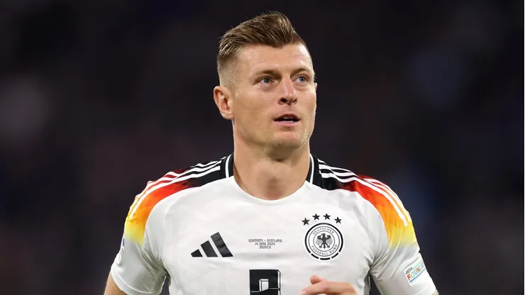 Kroos em ação pela Alemanha.
