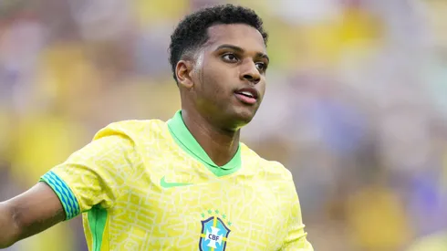 Copa América Camisa 10 da Seleção Brasileira, Rodrygo aponta quem é o melhor jogador do mundo (Photo by Rich Storry/Getty Images)