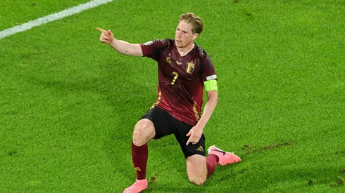 De Bruyne marcou no jogo entre Bélgica e Romênia. (Photo by Stu Forster/Getty Images)