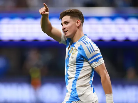 Julian Álvarez estrela da Argentina na Copa América