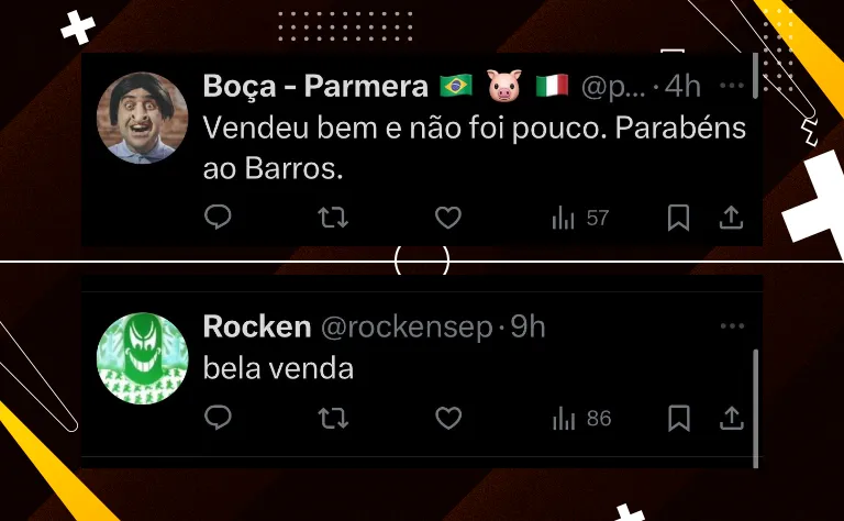 O que dizem os fanáticos sobre a venda de Rafael Navarro.