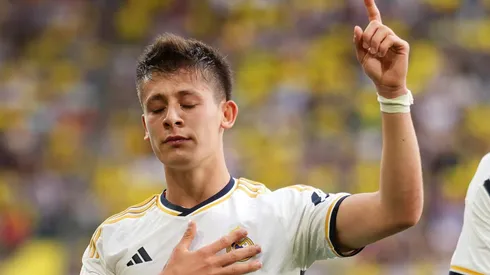 Real Madrid surpreende e topa negócio envolvendo saída de Arda Güler para rival espanhol. (Photo by Alex Caparros/Getty Images)