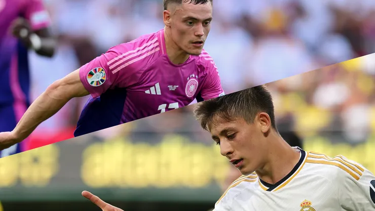 Wirtz e Arda GIüler são dois dos grandes nomes para o futuro do futebol europeu. (Fotos: Getty Images)