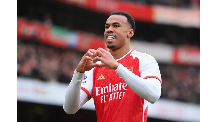 Arsenal pode contratar nova dupla para Gabriel Magalhães. Foto: Justin Setterfield/Getty Images