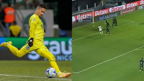 Falha bizarro do goleiro repercute. Foto: Miguel Schincariol/Getty Images