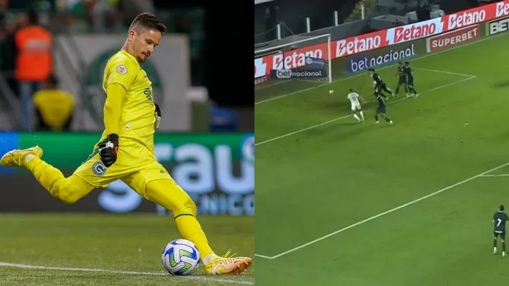 Falha bizarro do goleiro repercute. Foto: Miguel Schincariol/Getty Images