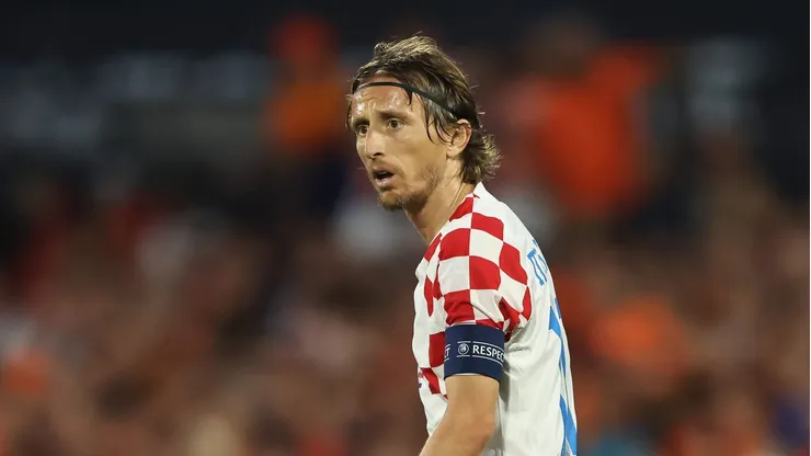 Luka Modric é o craque que a Croácia precisa. Foto: Christof Koepsel/Getty Images