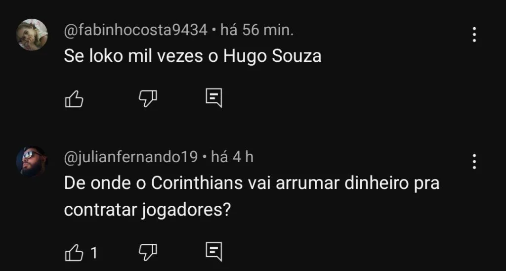 Repercussão via YouTube