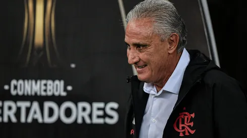Tite, técnico do Flamengo. Foto: Thiago Ribeiro/AGIF