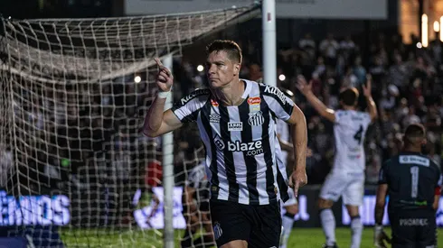 Furch durante partida do Santos contra o Operário. (Associated Press / Alamy Stock Photo)