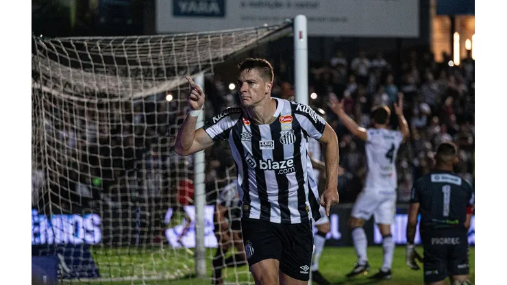 Furch durante partida do Santos contra o Operário. (Associated Press / Alamy Stock Photo)