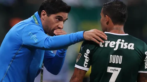 Abel abriu o jogo sobre situação de Dudu (Foto: Cesar Greco/Palmeiras/Divulgação)