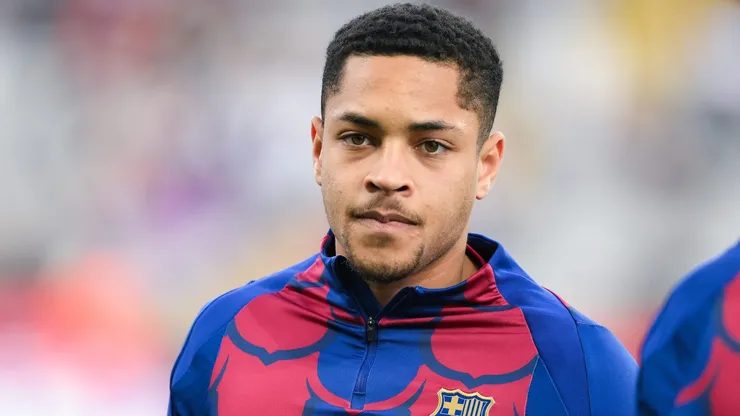 Vitor Roque, atacante do Barcelona (Photo by David Ramos/Getty Images)