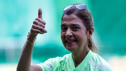 Leila Pereira, presidente do Palmeiras. Foto: Fabio Giannelli/AGIF