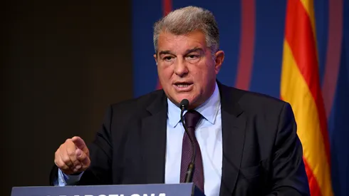 Gestão de Laporta fez último pedido para negociar jovem (Foto: David Ramos/Getty Images)