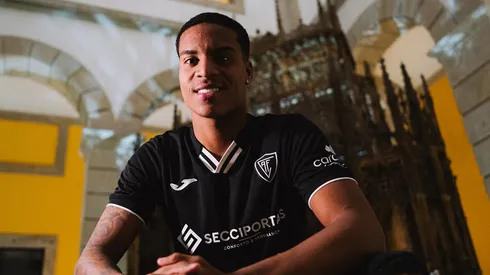 Wesley Juan é reforço para o técnico Filipe Luís. Foto: Divulgação/Académico de Viseu