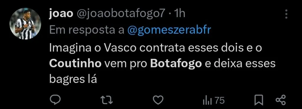 Repercussão via Twitter