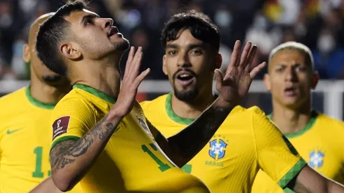 Real Madrid pode aplicar 'chapéu' no Manchester City e contratar craque da Seleção Brasileira (Photo by Javier Mamani/Getty Images)