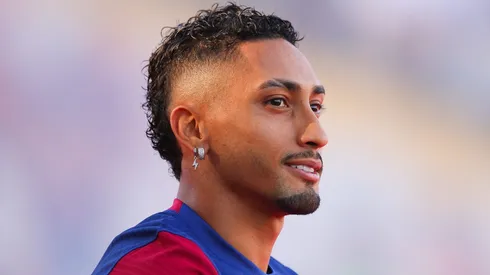 Barcelona e Liverpool podem fechar troca de jogadores envolvendo Raphinha (Photo by Eric Alonso/Getty Images)