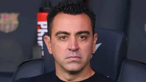 Xavi, ex-treinador do Barcelona. (Photo by David Ramos/Getty Images)