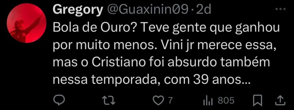 O que dizem os fanáticos