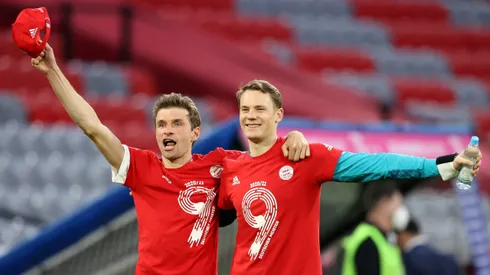 Manuel Neuer e Thomas Müller devem se despedir em breve do futebol.