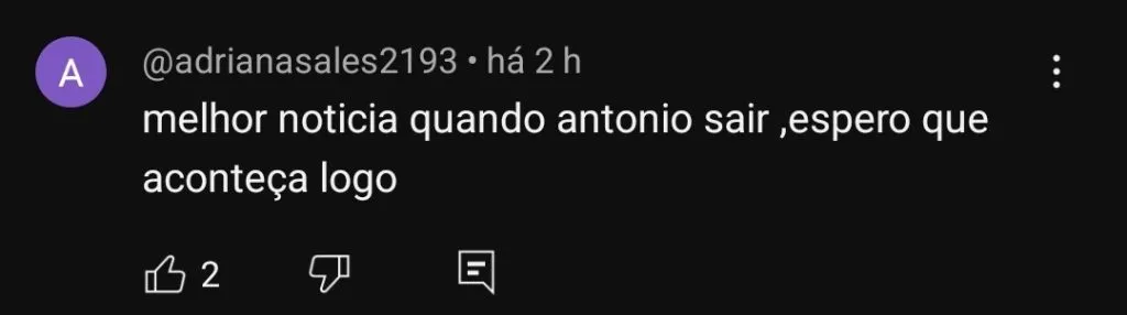 Repercussão via YouTube