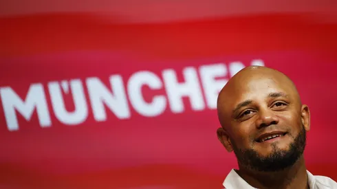 Vincent Kompany é anunciado no Bayern de Munique. Foto: Adam Pretty/Getty Images