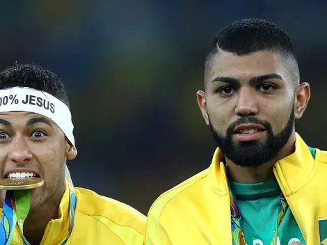 Neymar usa camisa 10 do Flamengo com nome de Gabigol; veja agora