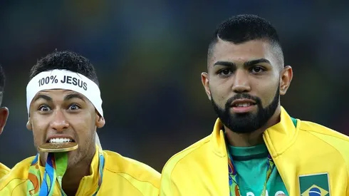Neymar e Gabigol são crias do Santos. Foto: Clive Mason/Getty Images