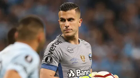 Ex-Grêmio, Marcelo Grohe faz pedido surpreendente para jogar no Santos. Foto: Pedro H. Tesch/AGIF