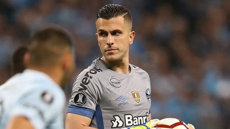 Ex-Grêmio, Marcelo Grohe faz pedido surpreendente para jogar no Santos. Foto: Pedro H. Tesch/AGIF
