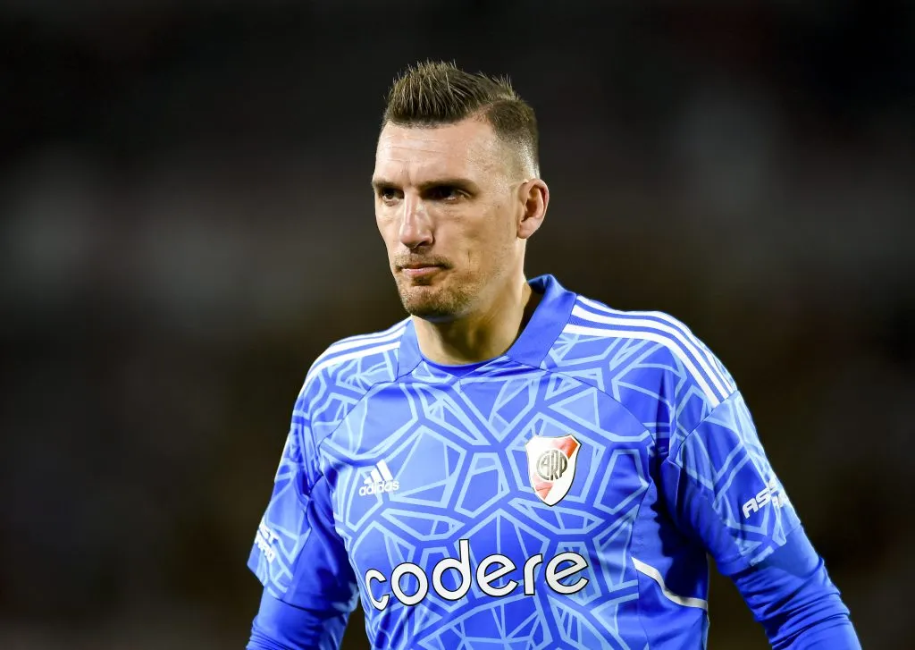 Armani tem história no River (Photo by Marcelo Endelli/Getty Images)