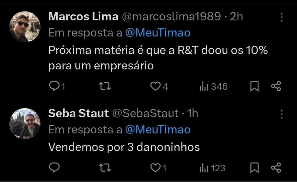 Repercussão via Twitter