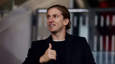 Filipe Luís tem encontro positivo nos bastidores do Fla. Foto: Florencia Tan Jun/Getty Images