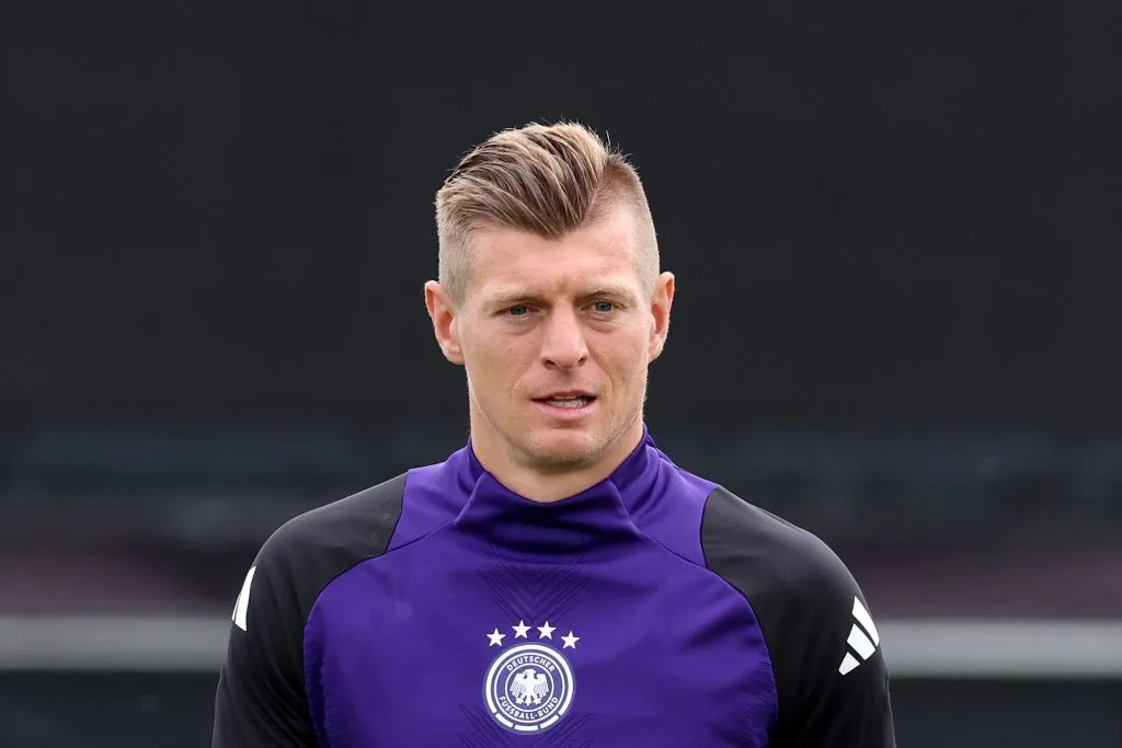 A Euro 2024 será a última competição em que Toni Kroos vai atuar. (Foto: Alexander Hassenstein/Getty Images)