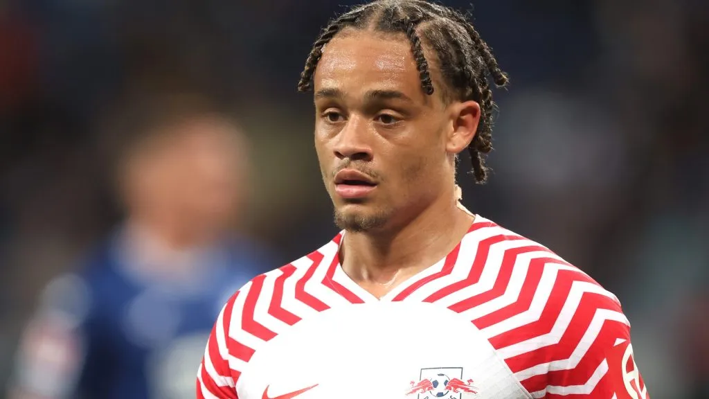 Xavi Simons do RB Leipzig (Photo by Alex Grimm/Getty Images)