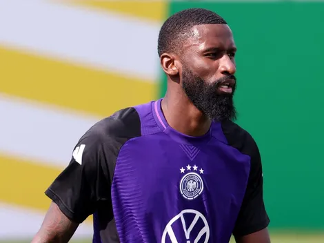 Rudiger e Füllkrug se desentenderam em treino da Alemanha