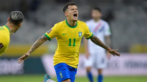 Coutinho pela seleção do Brasil