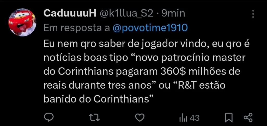 Repercussão via Twitter