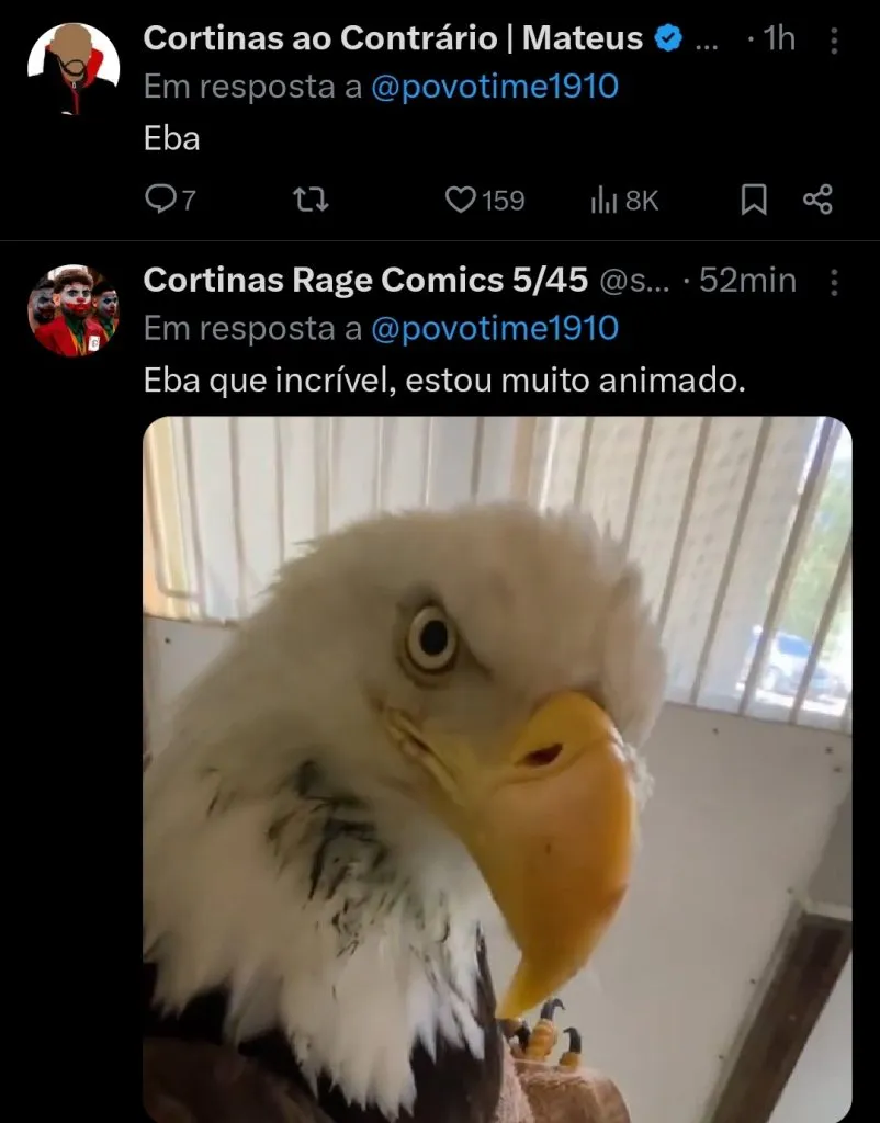 Repercussão via Twitter