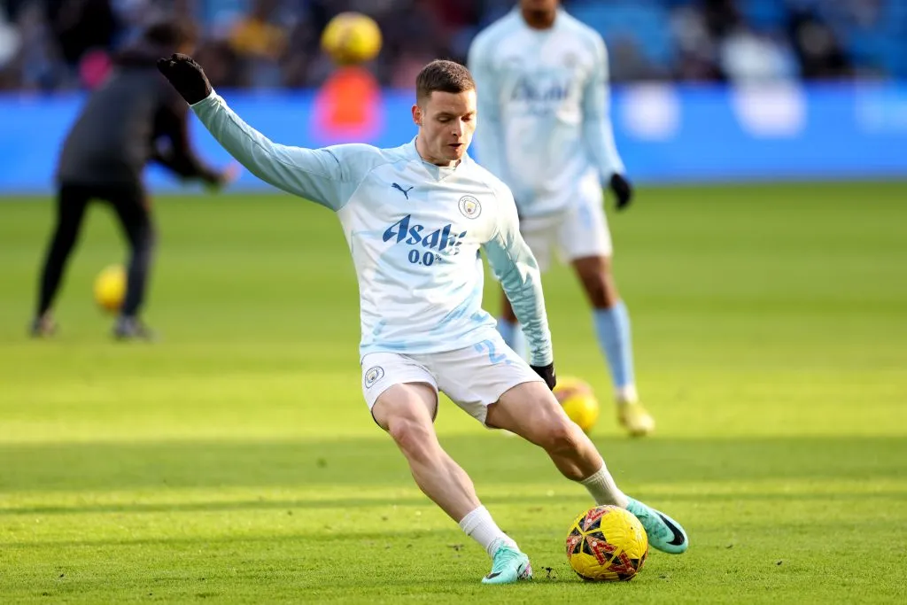 Sergio Gomez of Manchester City (Photo by Clive Brunskill/Getty Images)