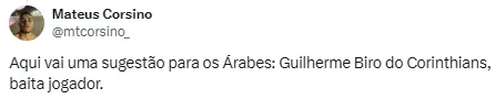 Torcedores do Corinthians comentam sobre Biro