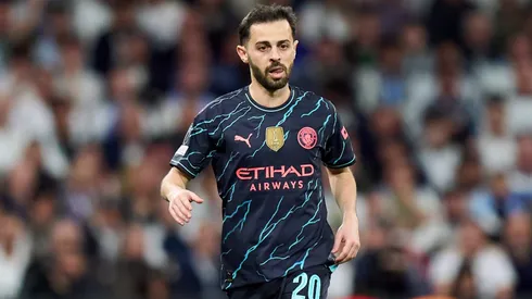 Bernardo Silva of Manchester City . (Photo by Angel Martinez/Getty Images)