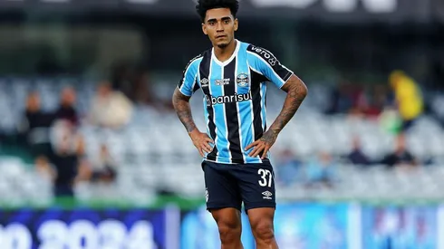 Queiroz do Grêmio, durante partida do Campeonato Brasileiro . (Zuma Press / Alamy Stock Photo)