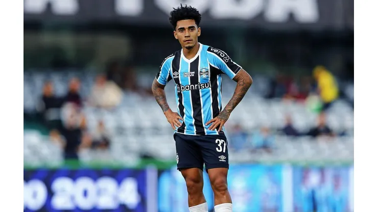 Queiroz do Grêmio, durante partida do Campeonato Brasileiro . (Zuma Press / Alamy Stock Photo)