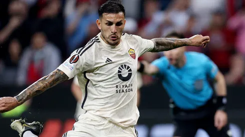Leandro Paredes of AS Roma (Photo by Dean Mouhtaropoulos/Getty Images)