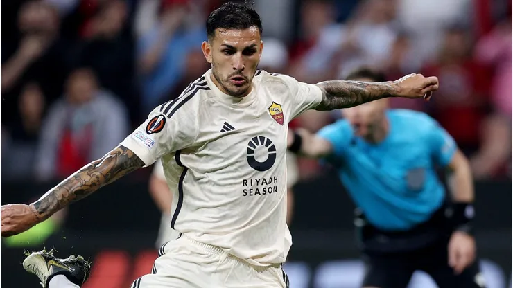 Leandro Paredes of AS Roma (Photo by Dean Mouhtaropoulos/Getty Images)